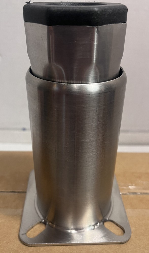 ADJUSTABLE STAINLESS STEEL TAPERED LEG