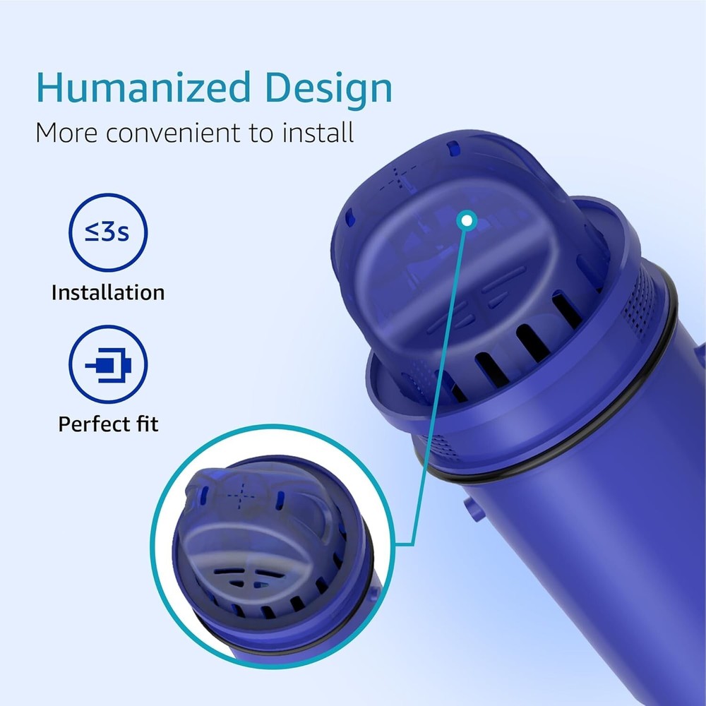 AQUA CREST NSF Certified Filter,4 Packs