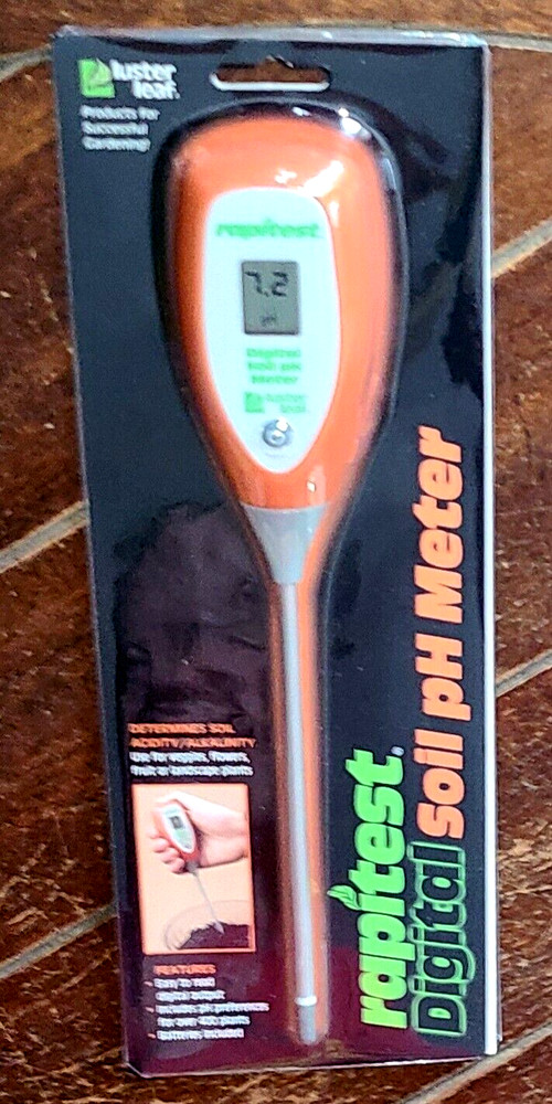 Rapitest Digital Soil pH Meter: Determines Soil Acidity/Alkalinity #1845