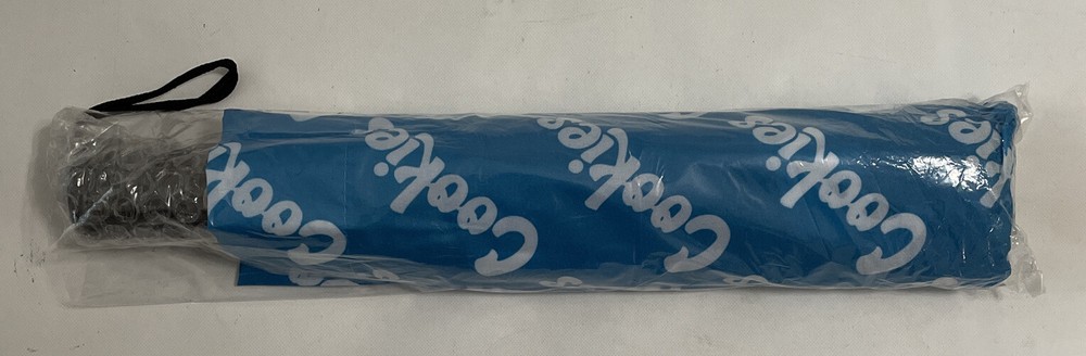 Cookies SF, Repeat Logo Umbrella, Blue