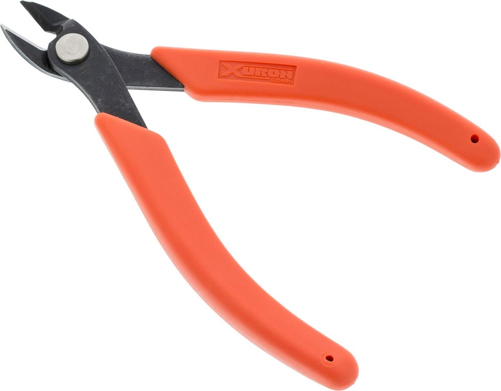 Cutters - Xuron Maxi-Shear Flush 2175 Cutter - Standard, Orange