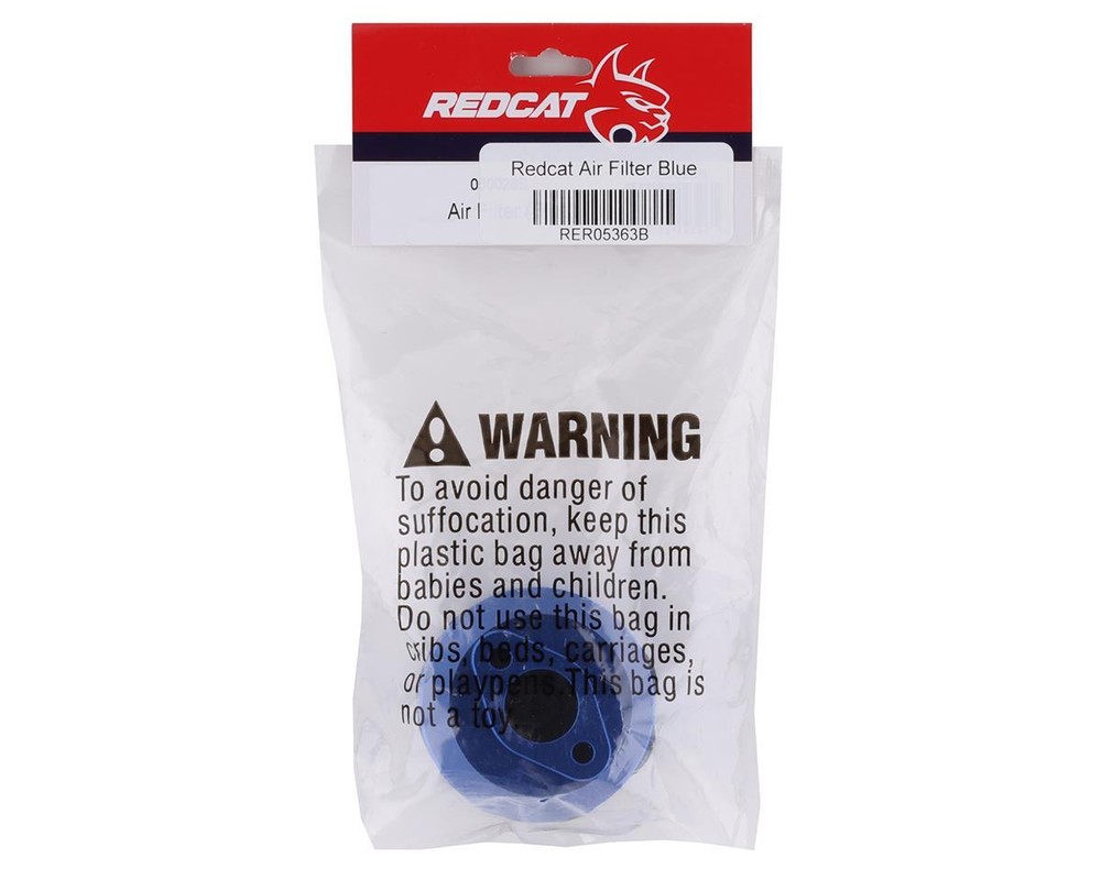 Redcat Rampage Air Filter (Blue) [RER05363]