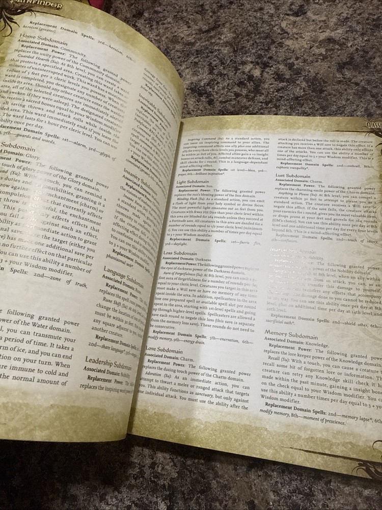 Pathfinder Advanced Players Guide (2017, 1st Print) Softcover AD&D PB Book
