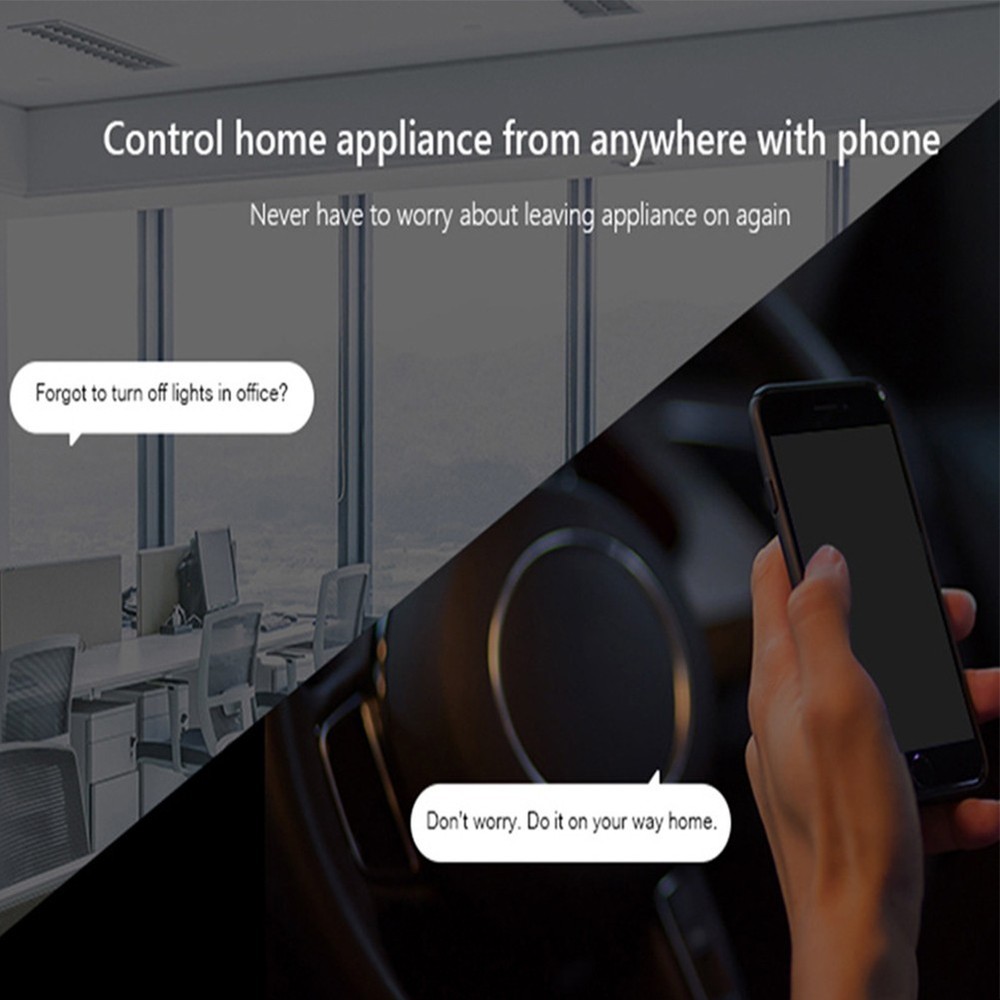 WiFi Smart Switch for Easy Installation Timer Function Seamless Integration