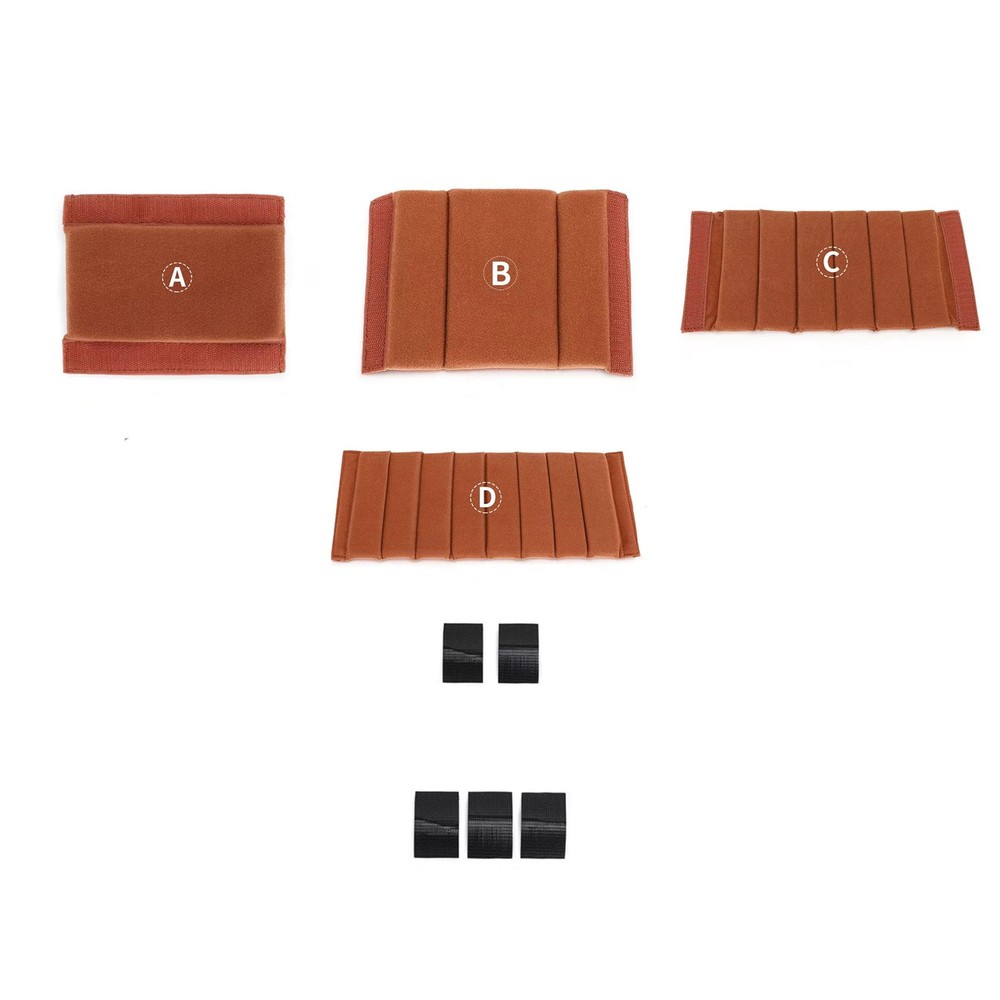 4PCS Camera Bag Case Camera Lens Insert Partition Divider Protection Pad