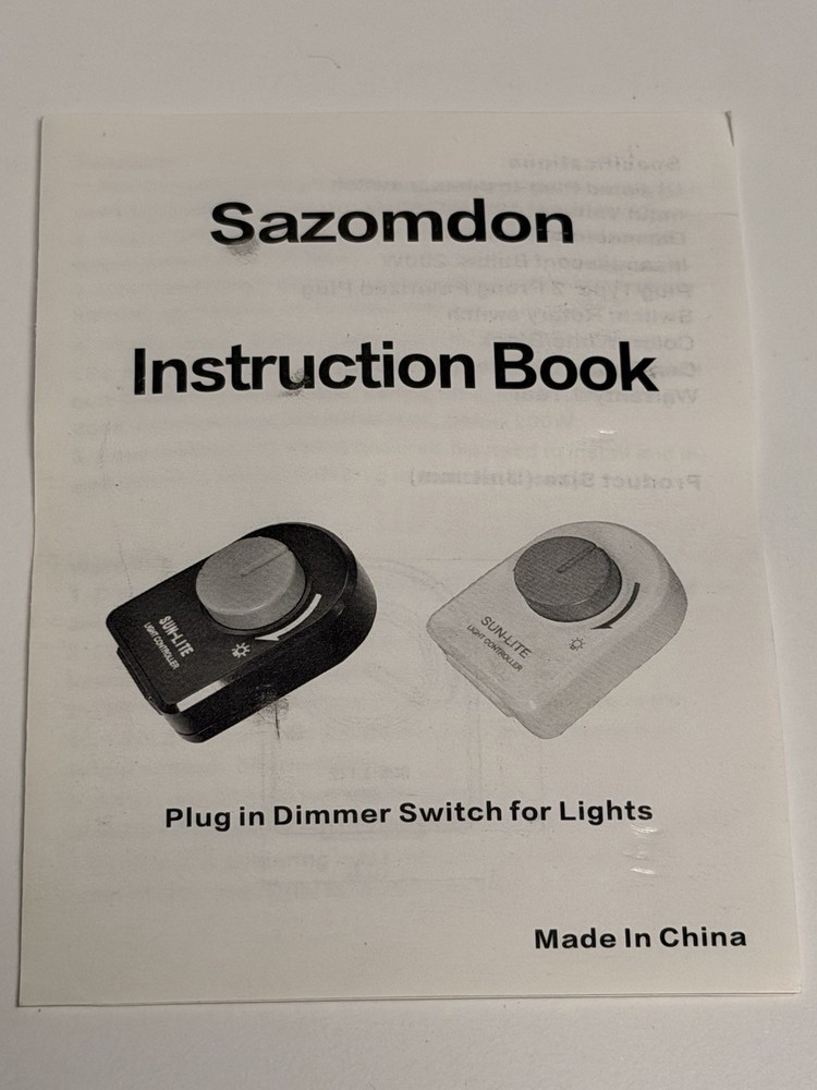 Soldering Iron Temperature Control Power Control Dimmer Switch Plug