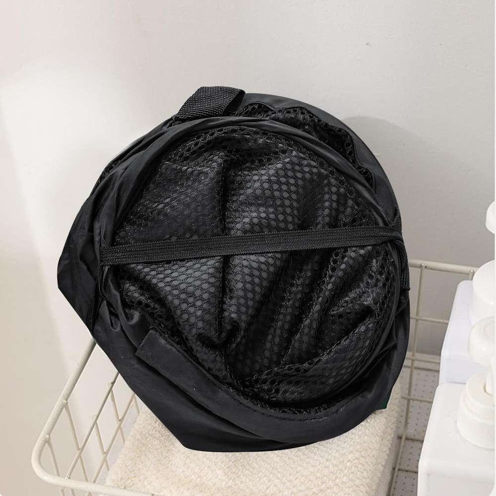 Collapsible Mesh Pop Up Laundry Hamper 2Pack Foldable Laundry Basket for clot...