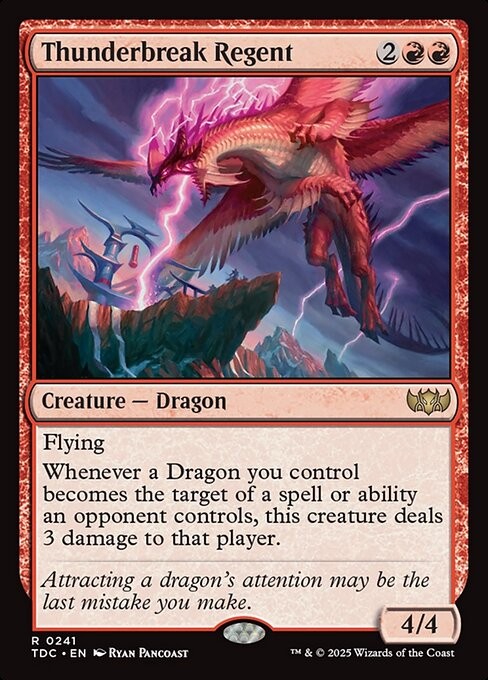 Thunderbreak Regent 241 R Normal TDC MTG NM