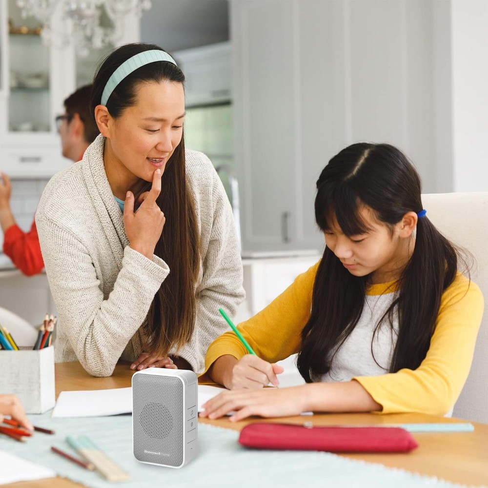 Portable Wireless Doorbell with Push Button & Chimes