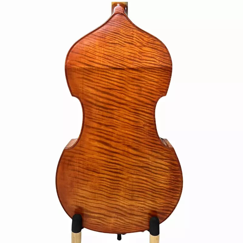 Brown 6 string viola da gamba 29",Professional Viol,Whole maple back,Great sound