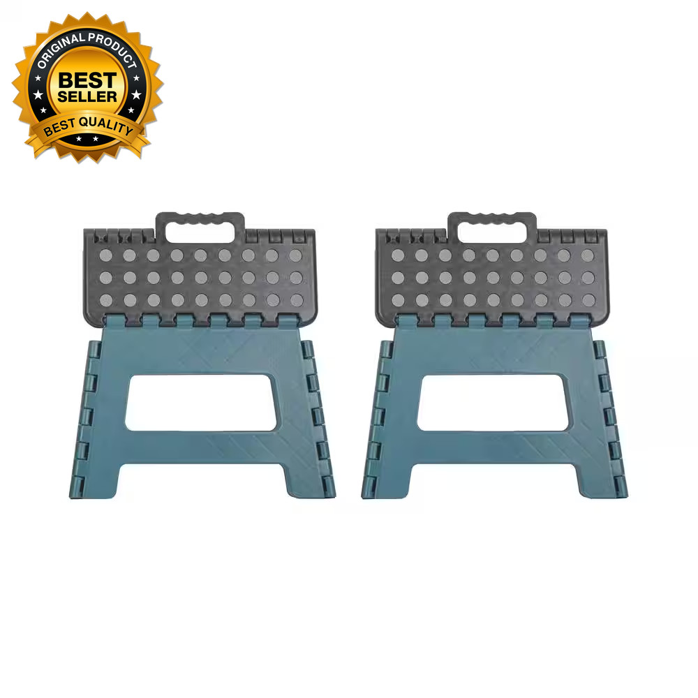 8.5 In. Folding Step Stools (2 Pack)