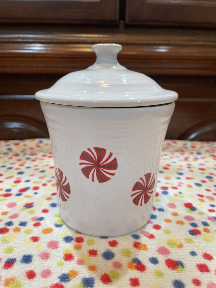 Fiesta FTCCO Jam Jar Peppermint With Lid New First Quality Pristine On White