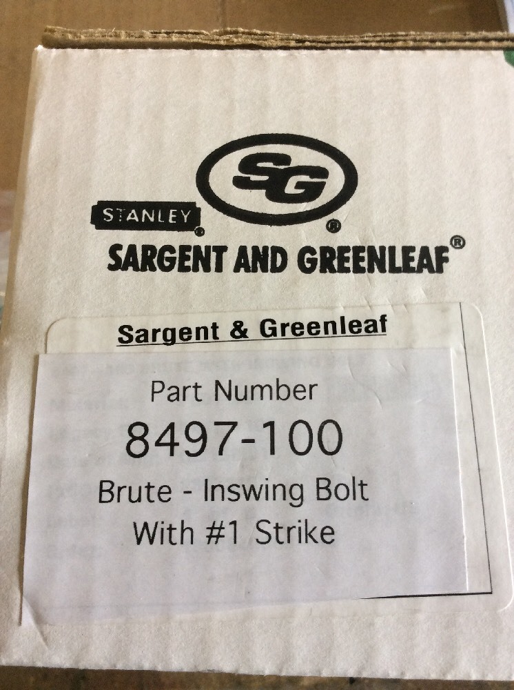 8497-100 Heavy Duty Dead latch W/ 1 Striker