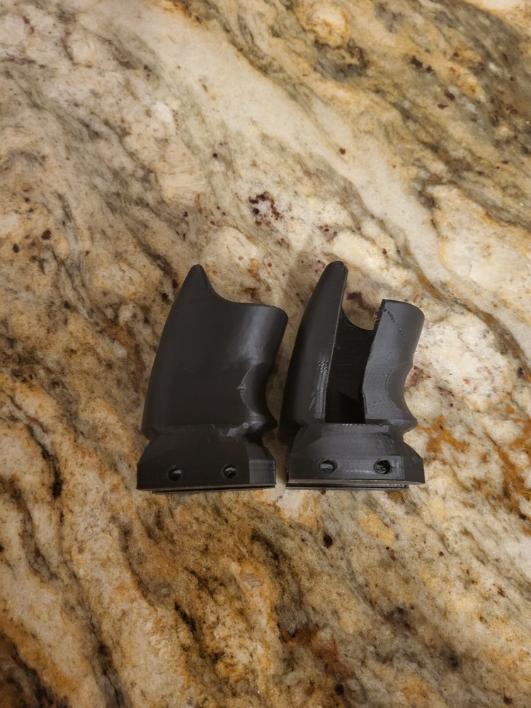 Replacement Fixed Grips compatible with Quest 2 and 3 for VR GUN STOCK