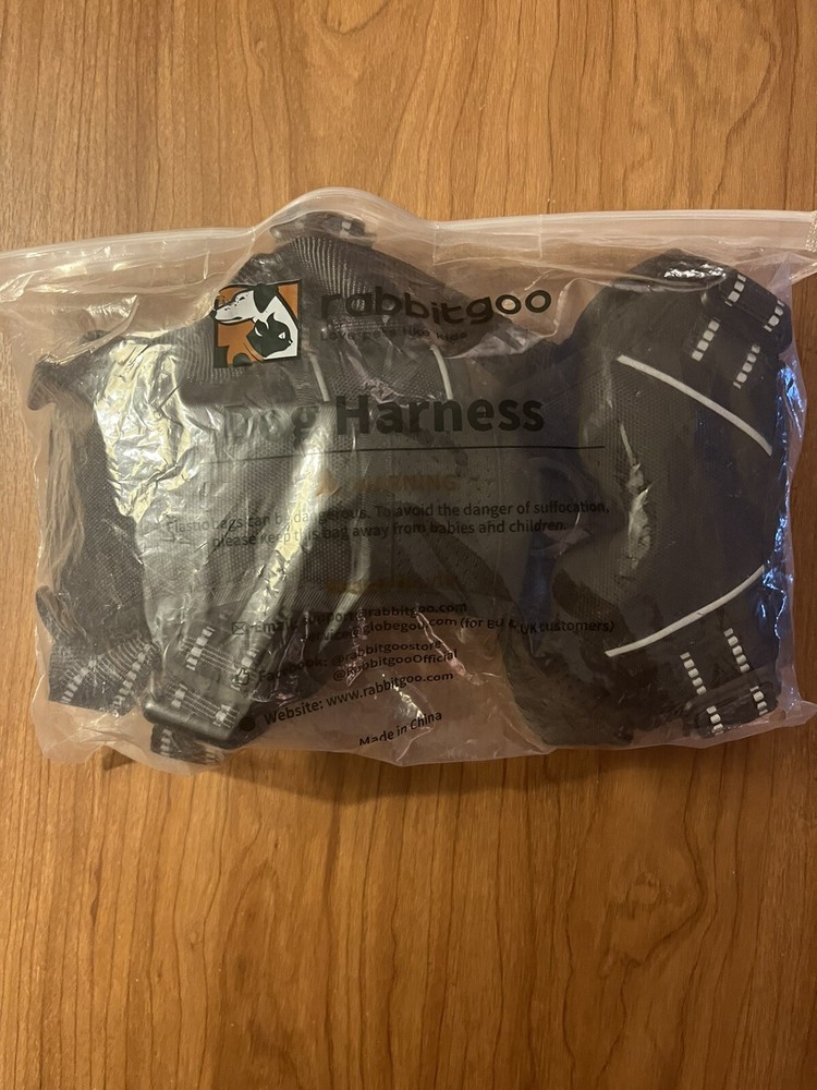 Rabbitgoo No-Pull Dog Harness Black L
