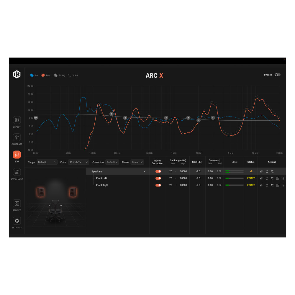 IK Multimedia ARC X Room Correction Software w/Mic