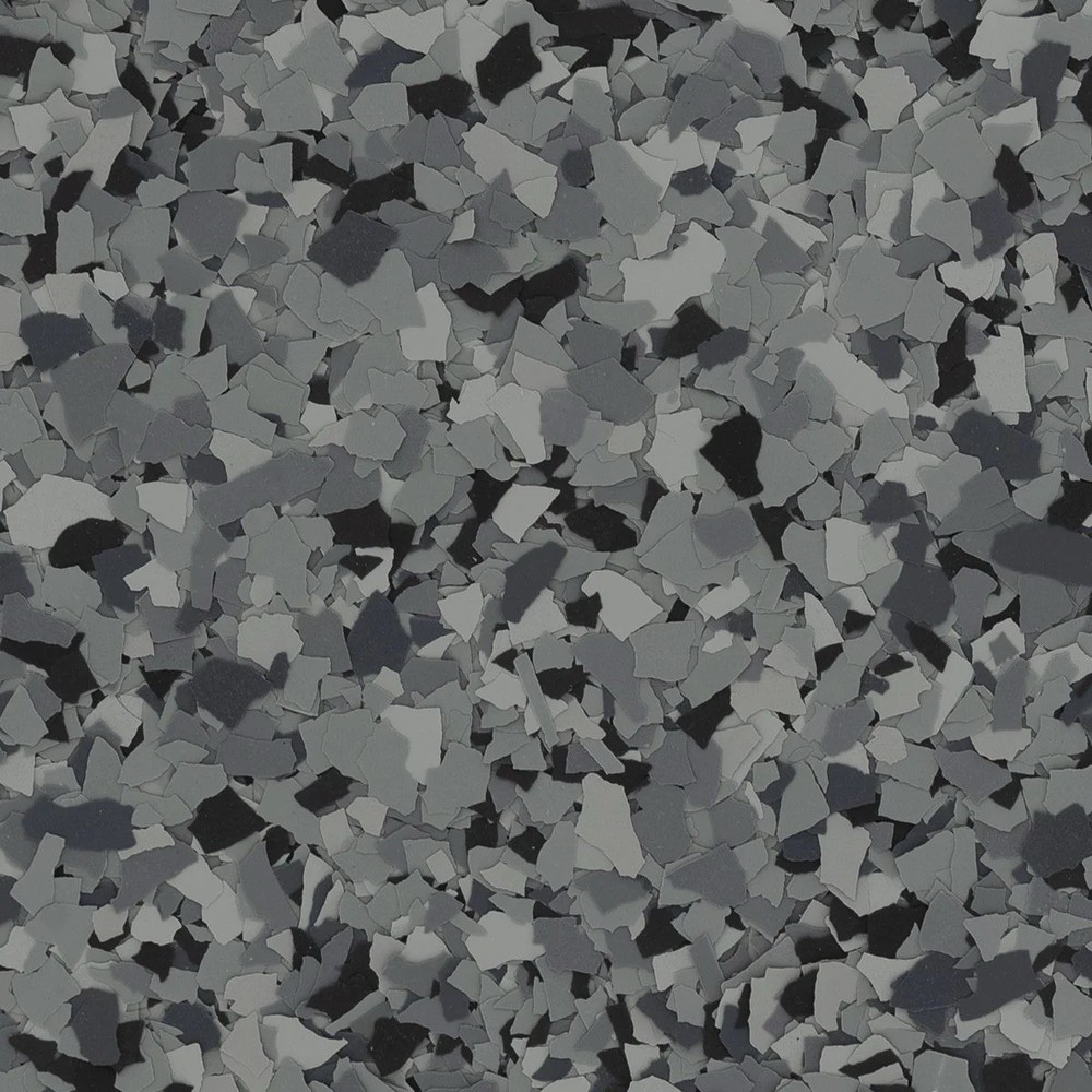FLAKES CHIPS FOR EPOXY FLOORS NIGHTFALL MIX 40 LB Box