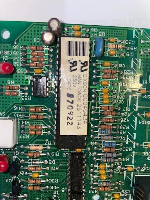 MANITOWOC ICE MAKER PCB Model # 2511143