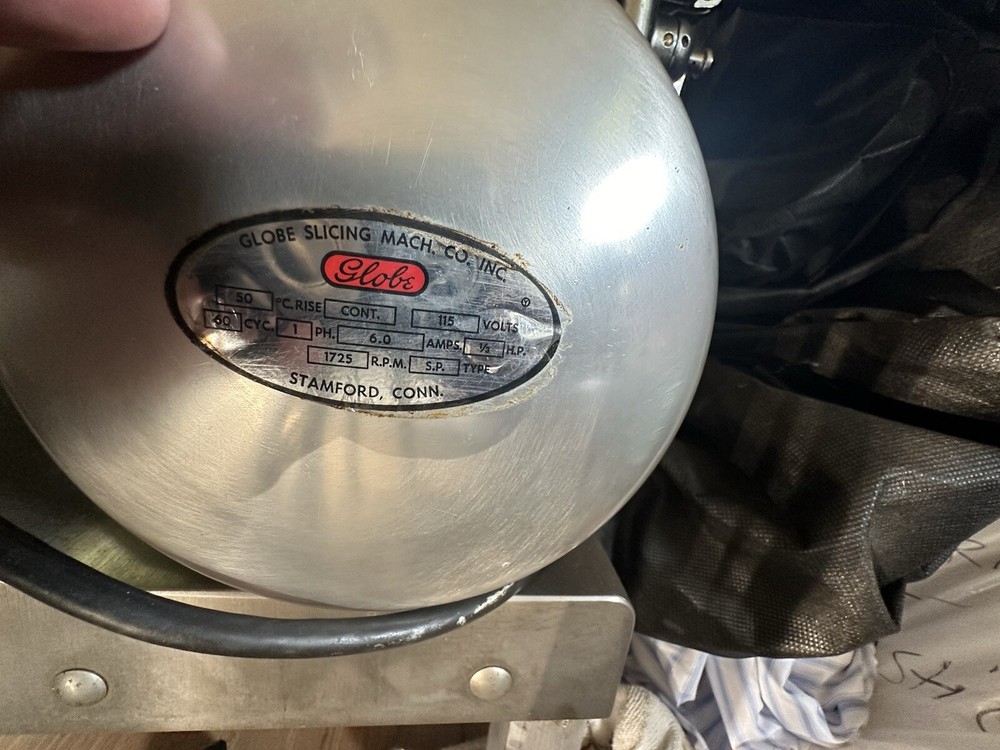 Meat Slicer Globe Gravity Feed 500 1/3 HP