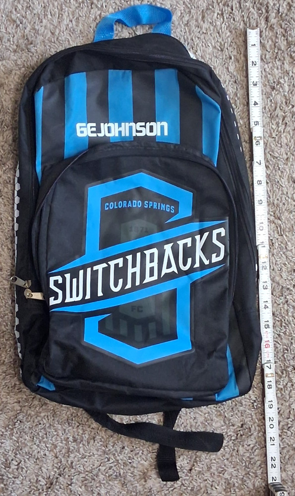Colorado Springs Switchbacks 18"x12" backpack