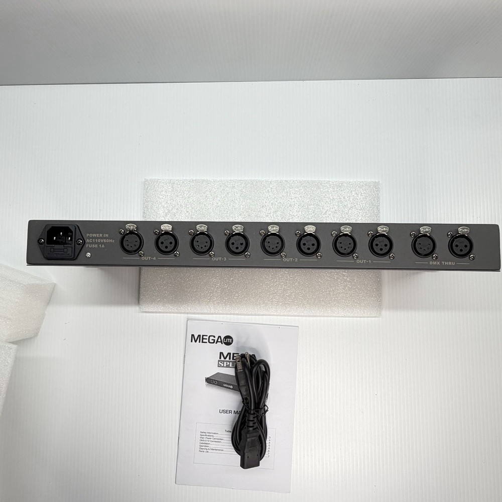 MEGA-LITE MC1060 Mega Splitter DMX Stage Lighting Control