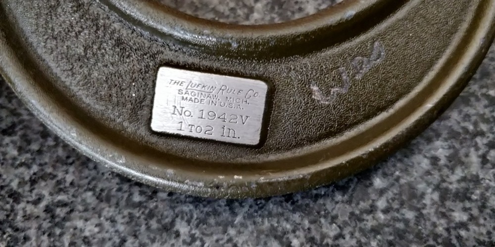 Lufkin 1-2" Micrometer No 1942 REFURBISHED