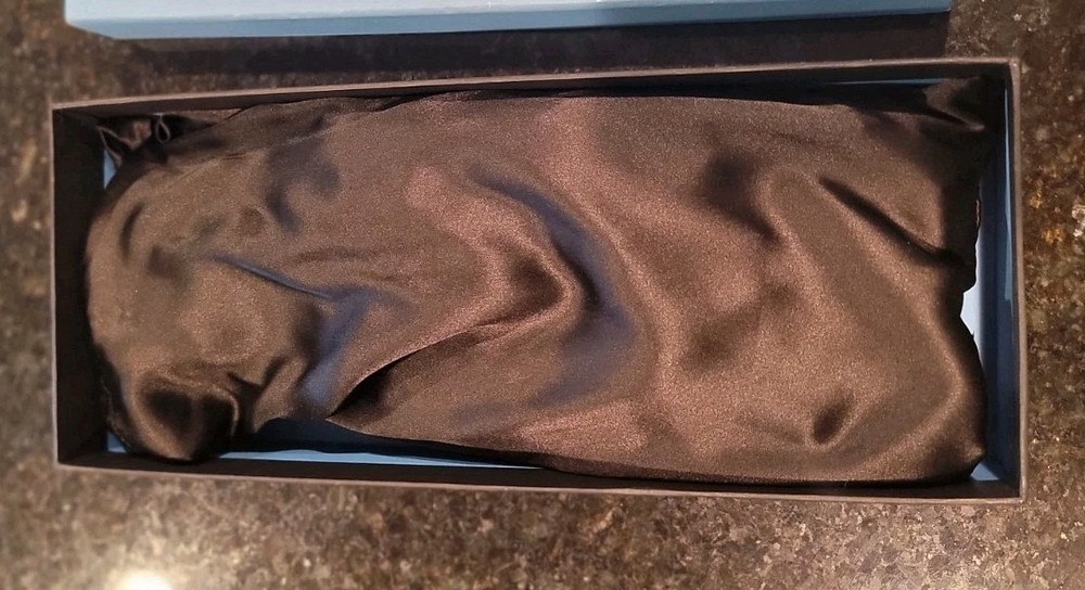 Natural Horn Salad Server Set- Interlude Home-original box