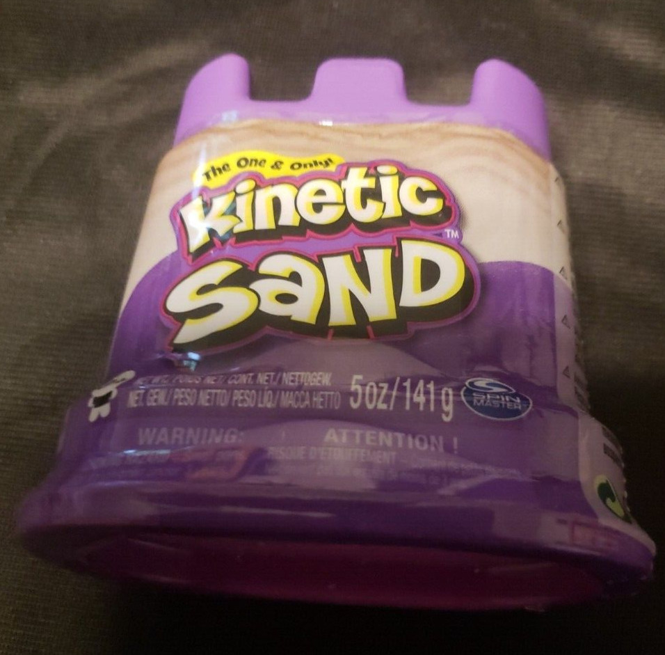 Kinetic Sand Castle Container 5.0 oz Purple?