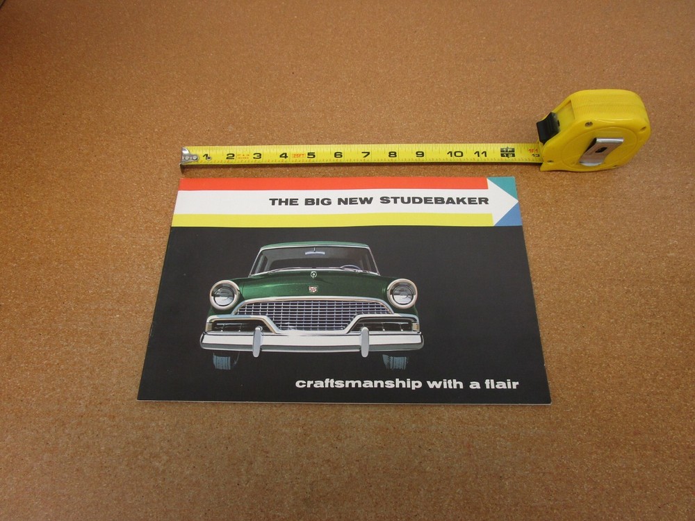 1956 Studebaker Hawk President Commander sales brochure BIG 20 pg ORIGINAL
