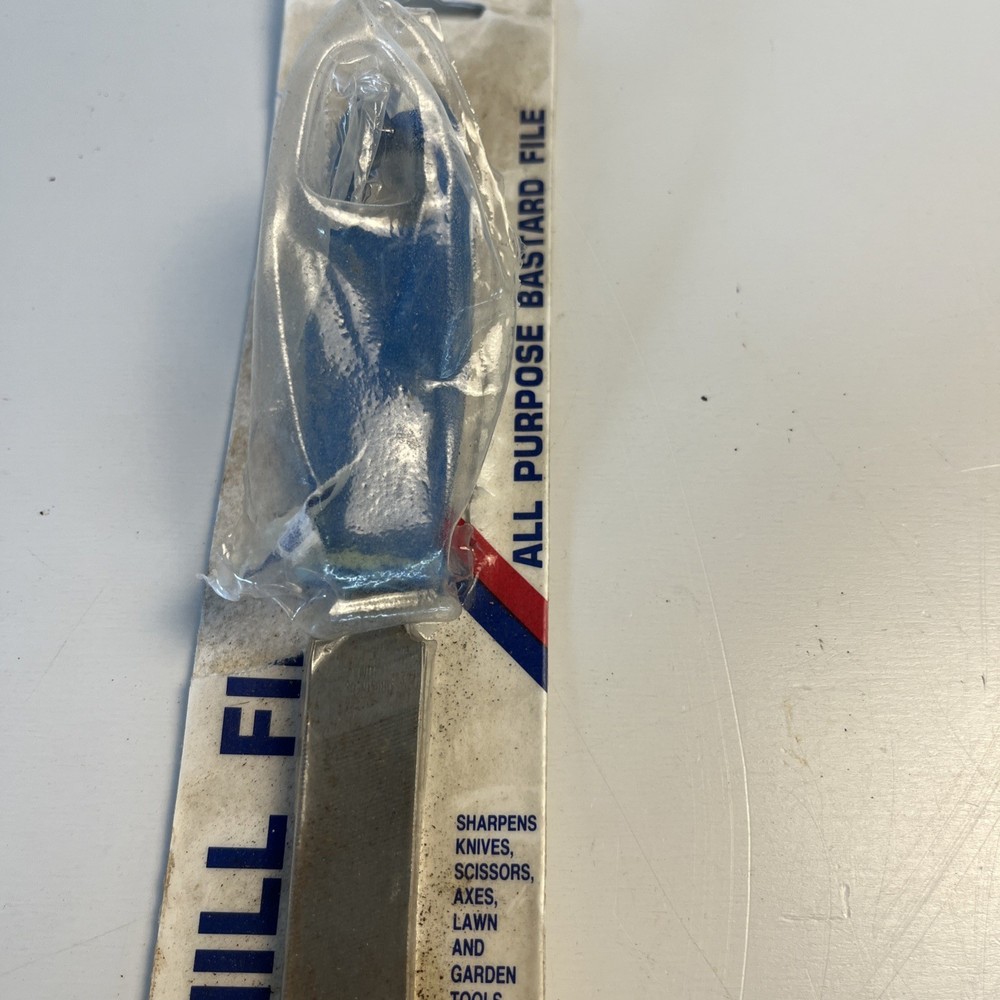 Great Neck 6” Mill File in Original Package Vintage Hand Tool Knife Sharpener