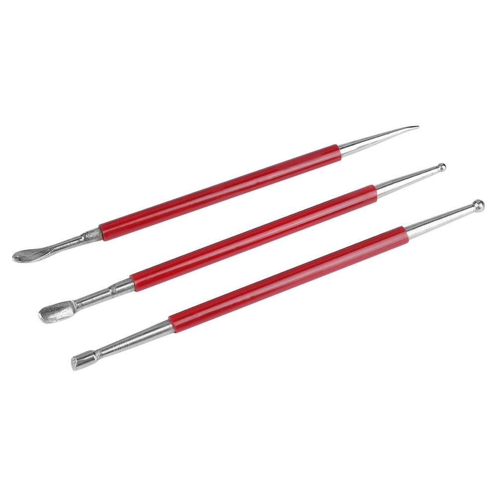 DIY Craft Tool, Leather Press Rub Tool Leather Modeling Spoon Carving Tools L...