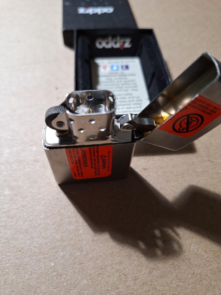 Zippo Lighter 206 regular satin chrome