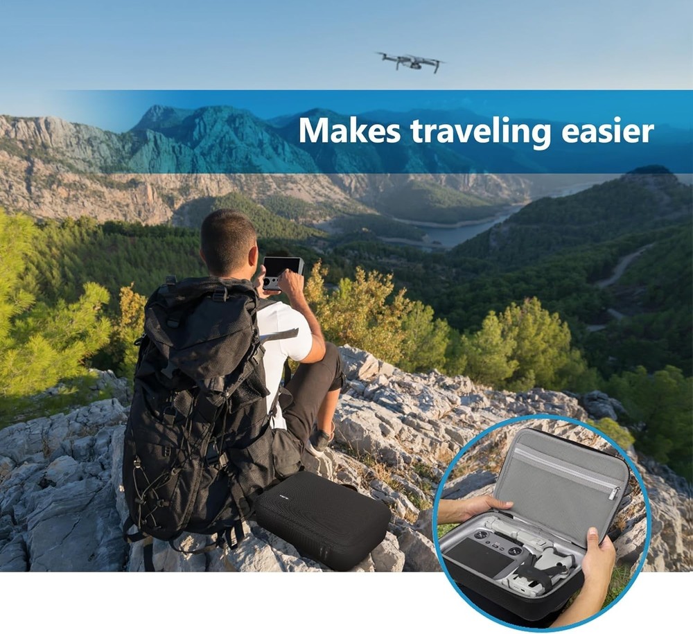 DJI Mini 4 Pro Hard Shell Case – Ultimate Protection for Drone & Accessories