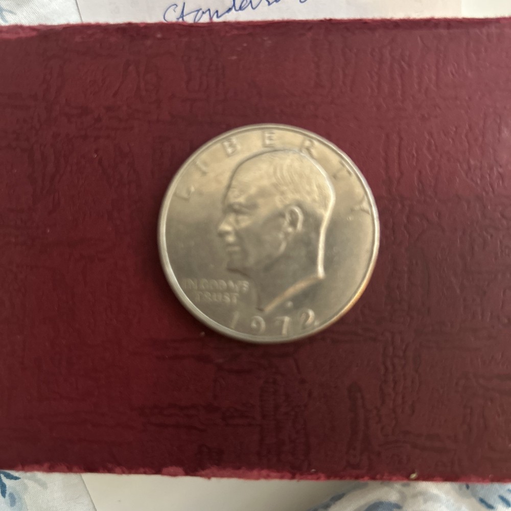 1972-S Eisenhower Dollar Type 2 Standard Features A Different Earth Design