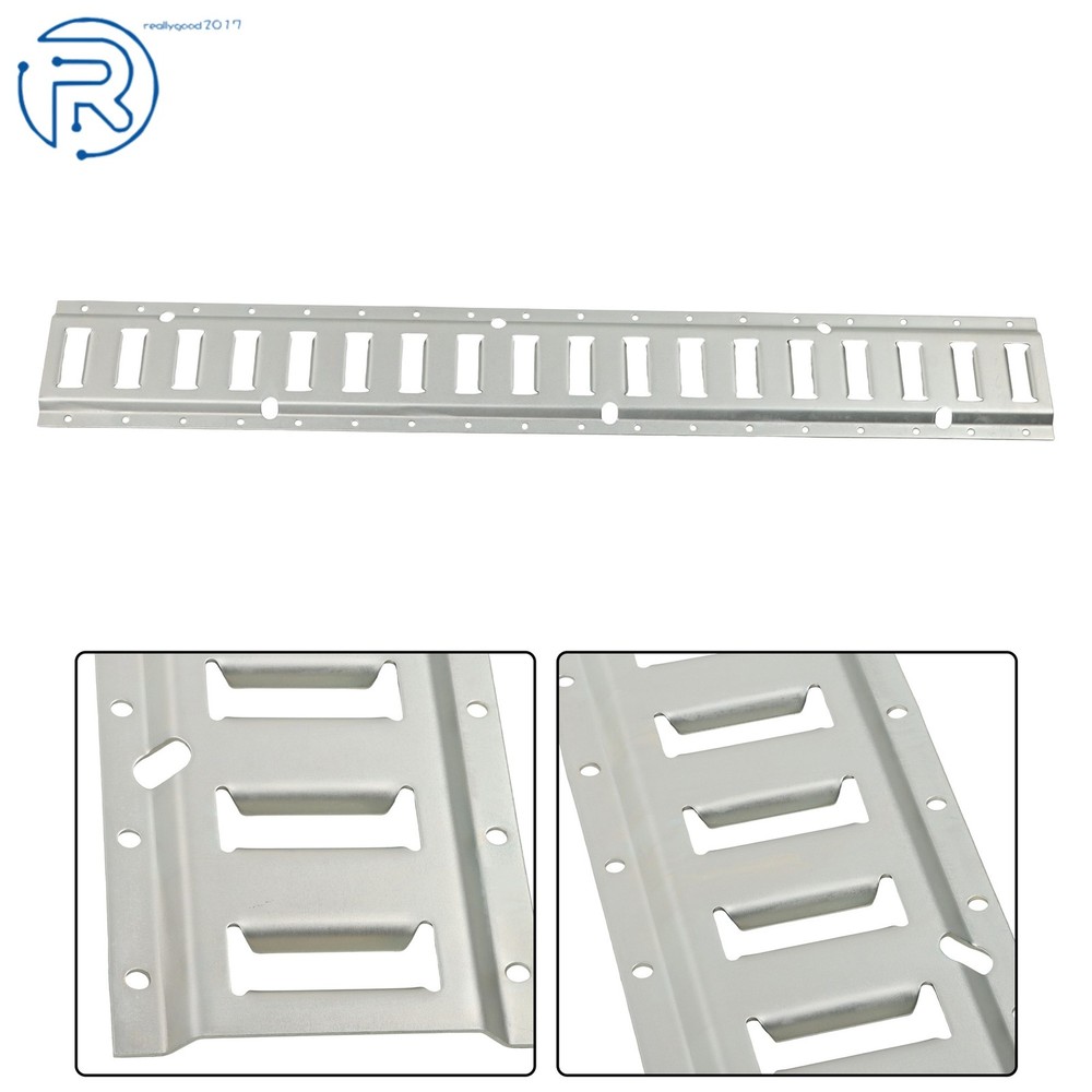 New Steel E Track Tie Down Rail Kit Silver Galvanized 24 Pack 3' Secure Cargo