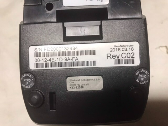FirstData FD 130 Duo Credit Card Reader 001846064
