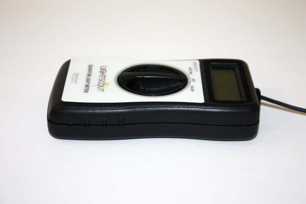 Spectrum Technologies 3415FXSE LightScout Solar/Electric Quantum Meter, Ext Sen