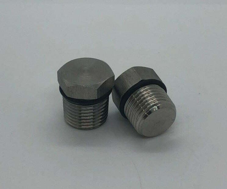 RD1 lid bushing, 3/8 NPT plug with o-ring