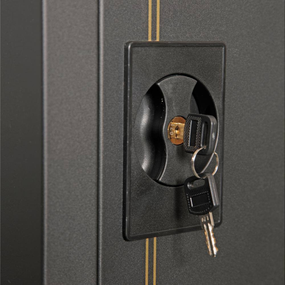 5-Gun Locking Metal Security Cabinet