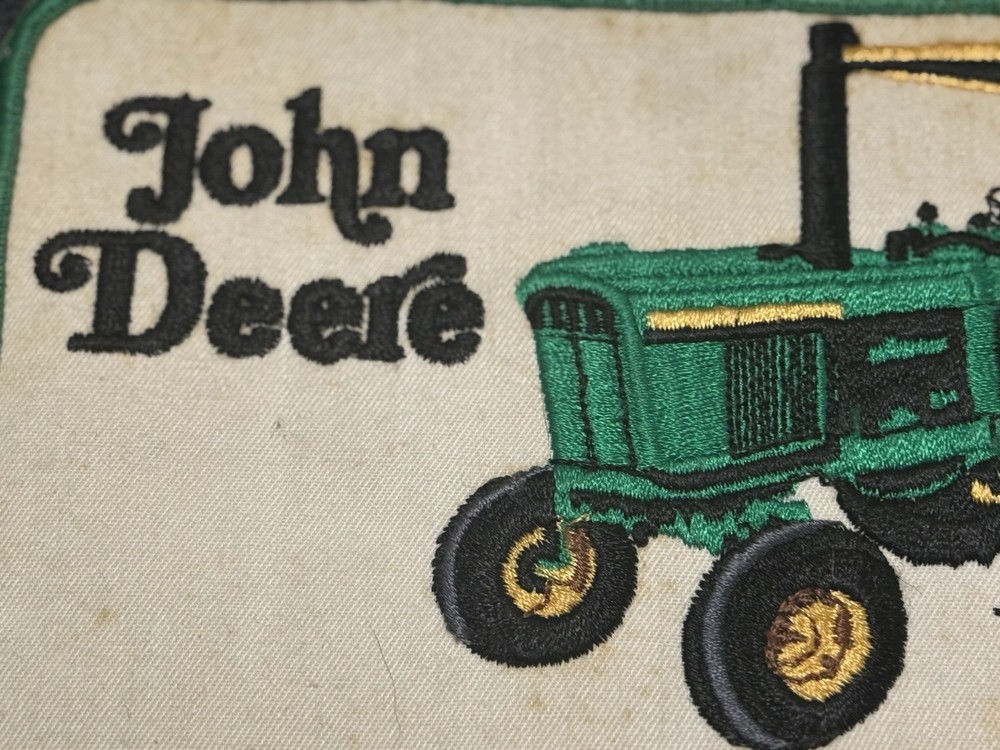 Vintage John Deere Diesel Tractor Patch