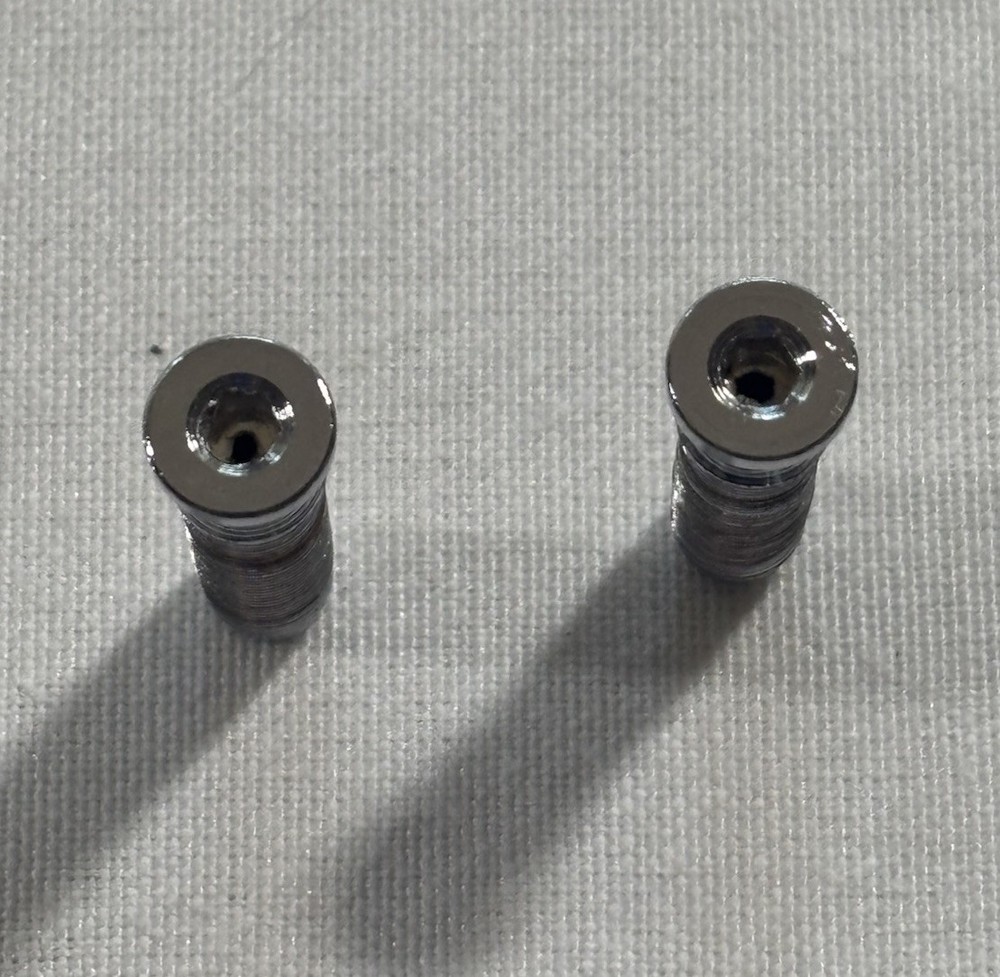 2022 Squier Affinity Stratocaster Tremolo Bridge Posts Chrome