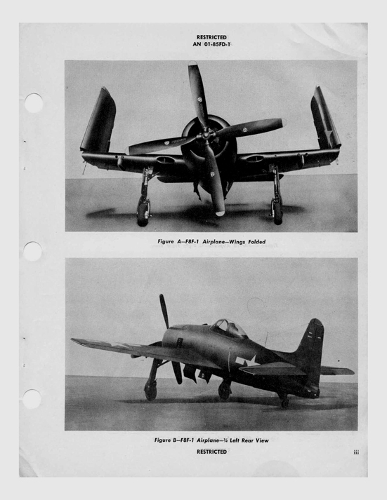 GRUMMAN F8F-2 BEARCAT Pilot's Flight Operating Manual