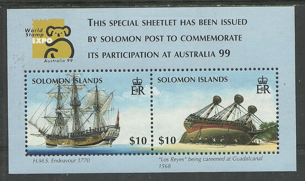 Solomon Islands 1999 year, mint block MNH (**) ships