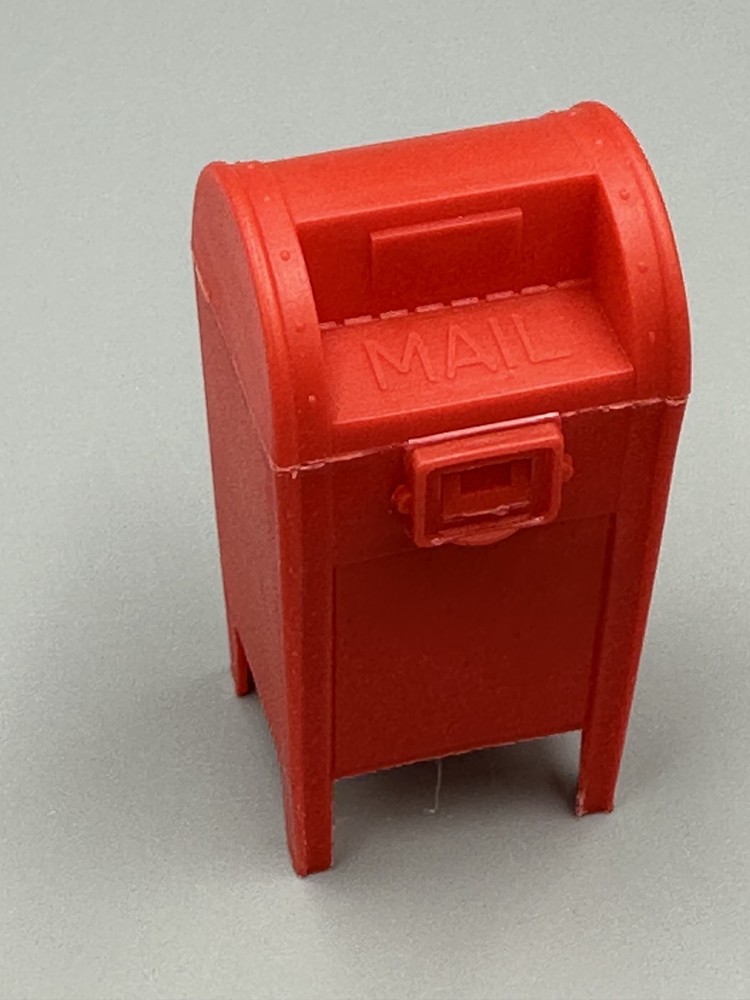 c 1980 FLEER Full MAILBOX Vintage CANDY CONTAINER Advertising
