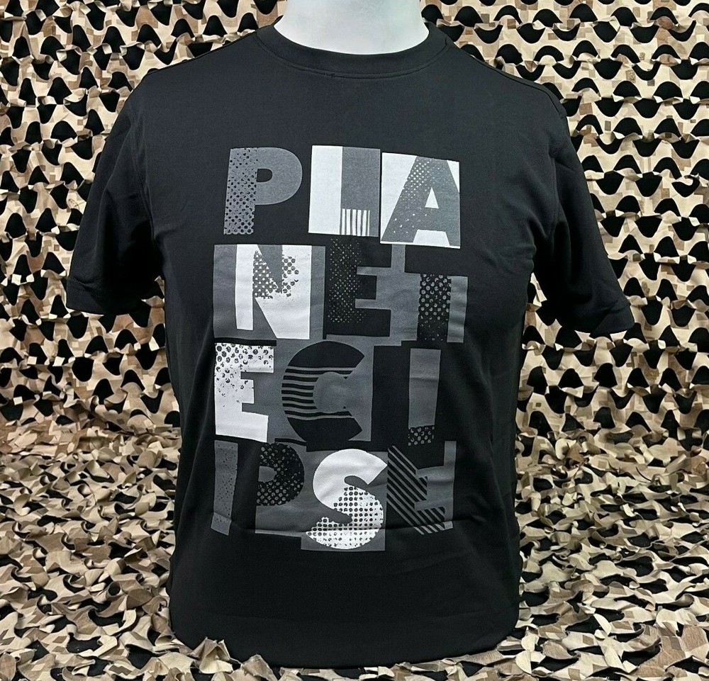 NEW Planet Eclipse Lanes Pro-Formance T-Shirt - Black - Medium