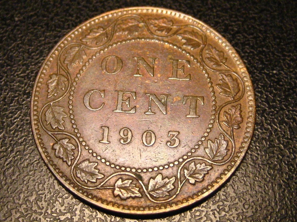 1903 Canadian Large Cent