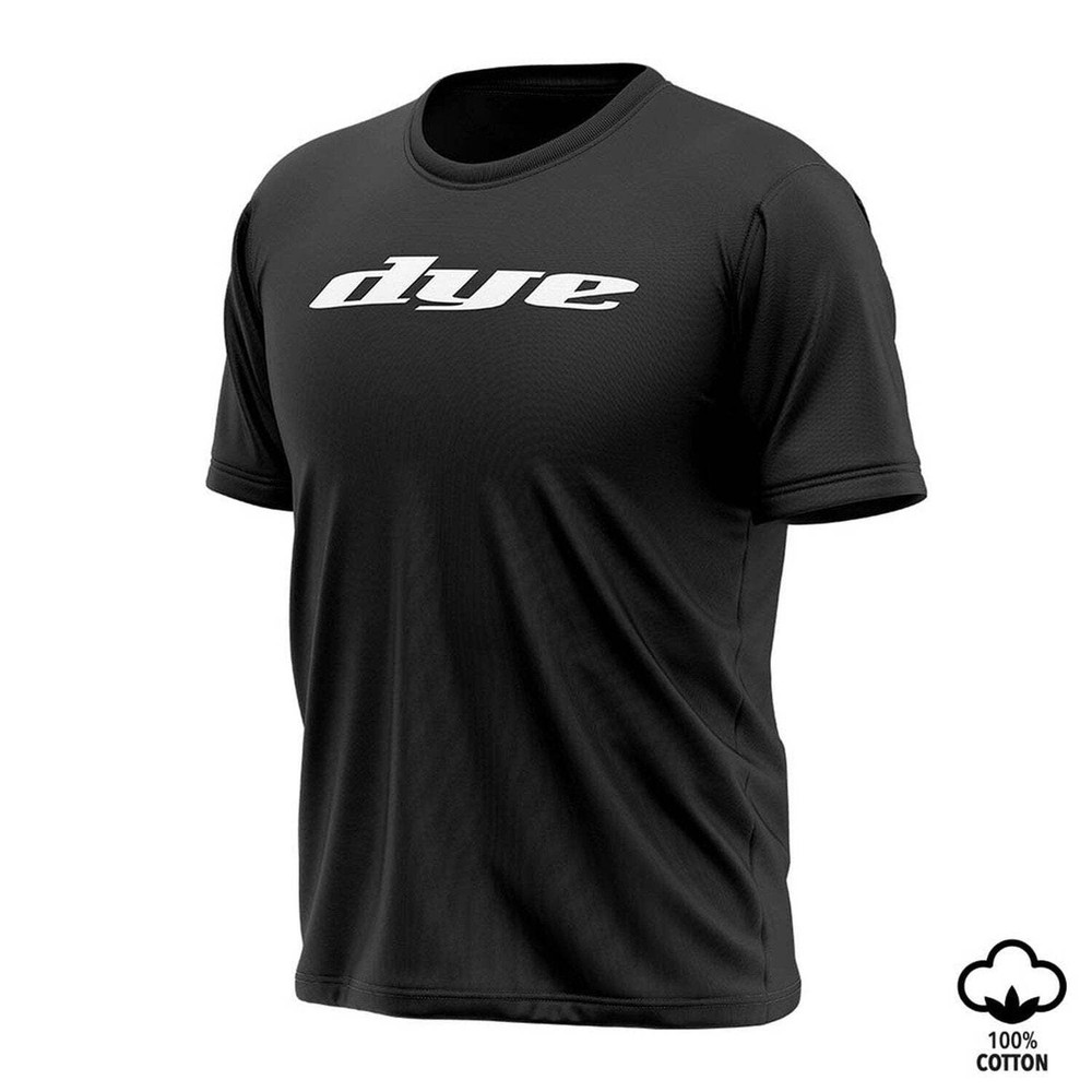 Dye Logo T-Shirt - Black Size: Medium