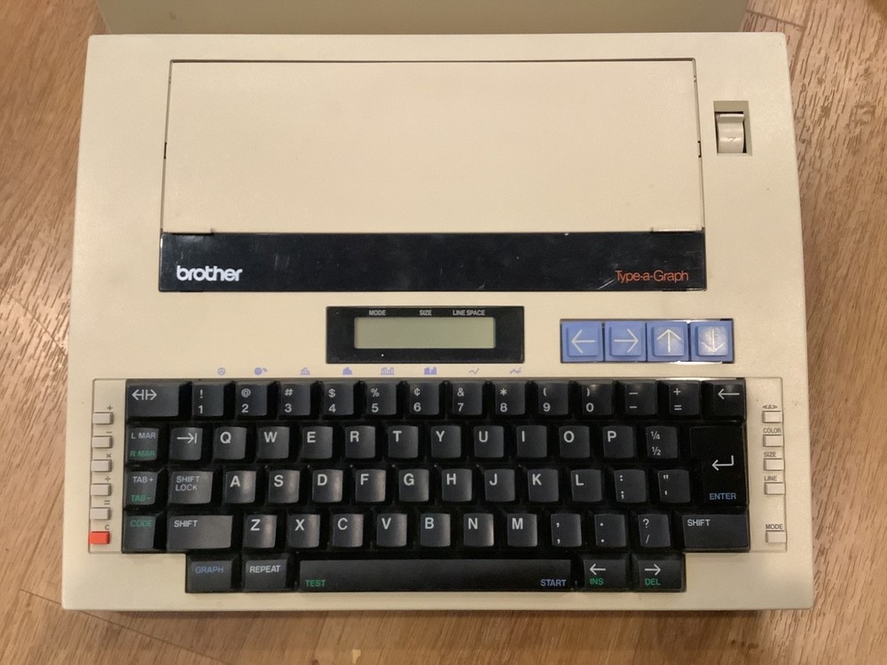 Brother Type-A-Graph Typewriter BP-30 ( as is Untested )