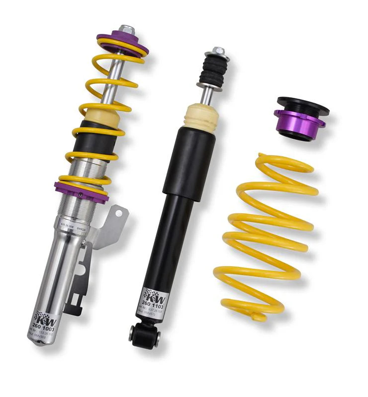 KW 10245015 Height Adjustable Stainless Coilover System for 08-14 Subaru Impreza
