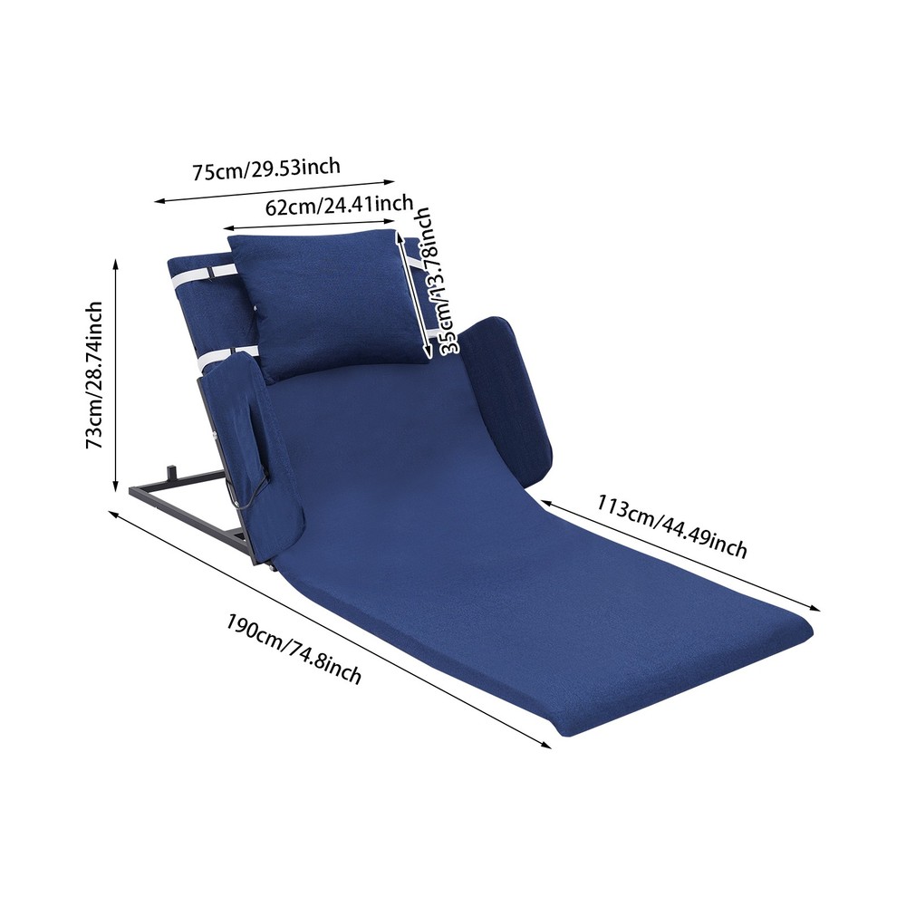 600W Electric Lifting Backrest 2-80° Adjustable Lifting Bed For Elderly Handicap